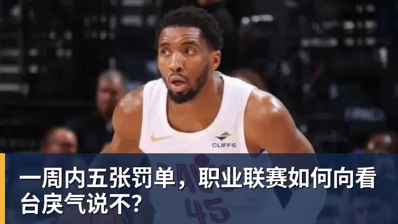 一周内五张罚单，职业联赛如何向看台戾气说不？